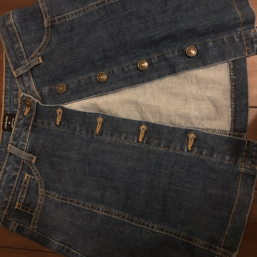 Jean skirt